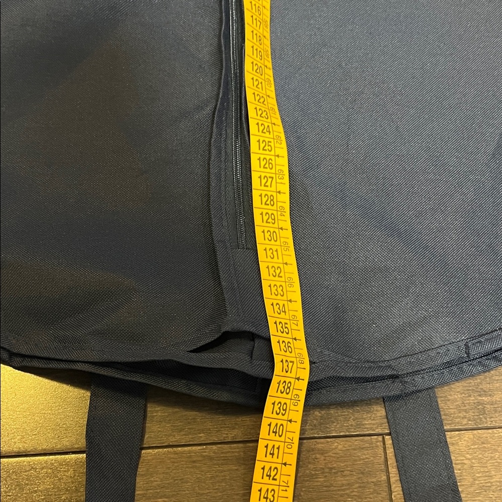 Tory Burch Blue Garment Bag with Gold Logo - Picture 2 of 5